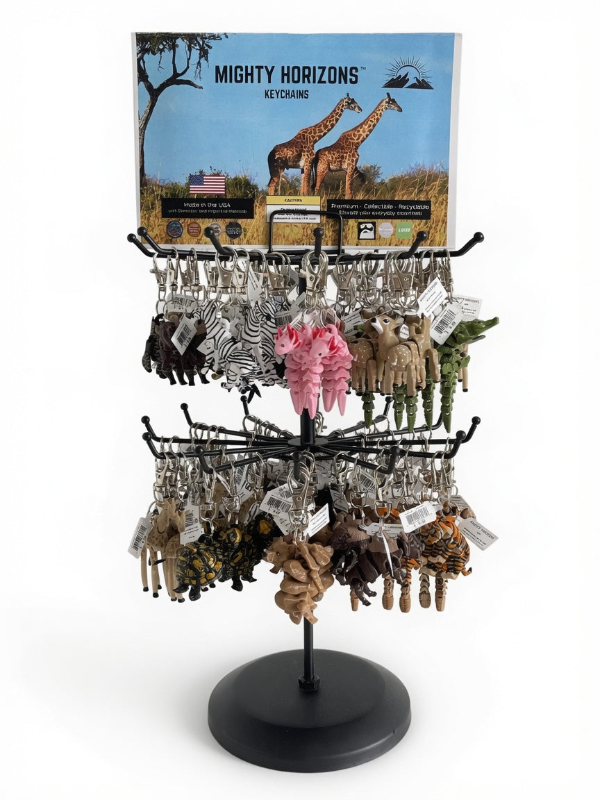 FREE PROMOTIONAL ITEM: 2-Tier Display Stand